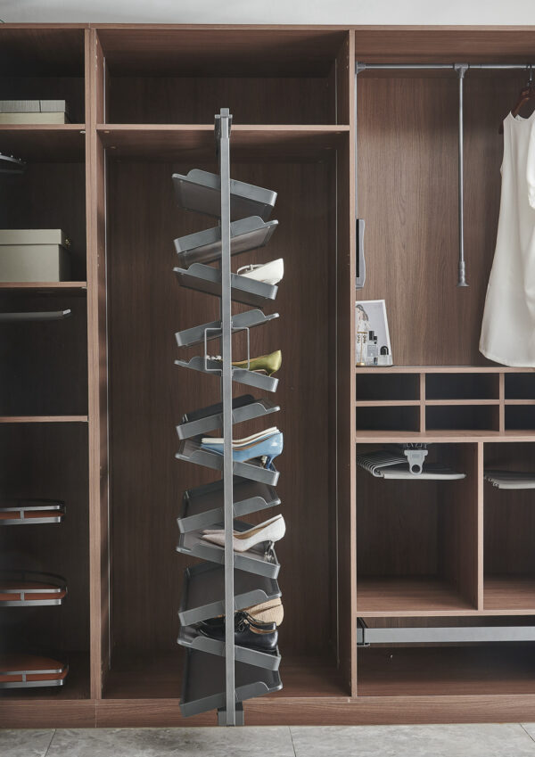 Rotating Shoe Rack