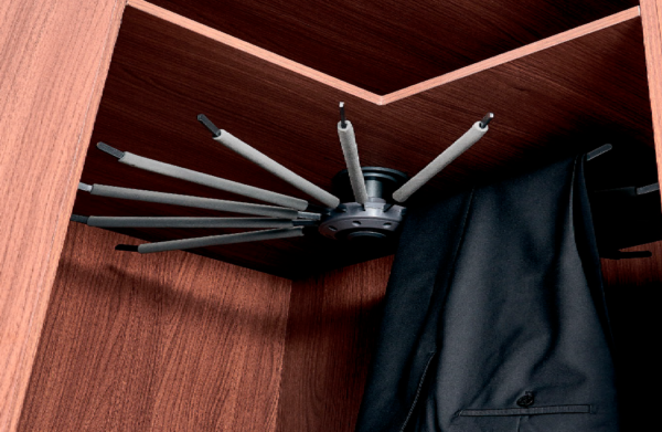 Top Mounted Rotating Pants Rack
