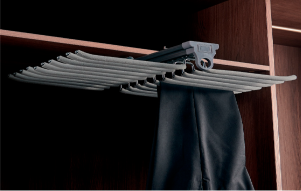 Top Mounted Pants Rack Two-Row