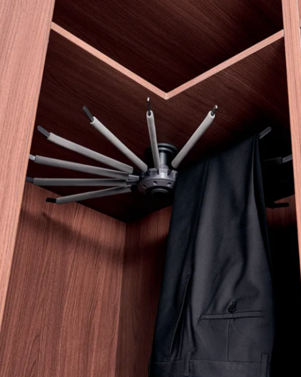 Top Mounted Rotating Pants Rack - Image 3