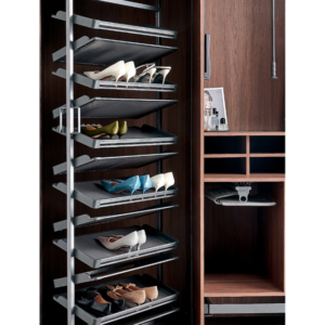 Rotating Shoe Rack