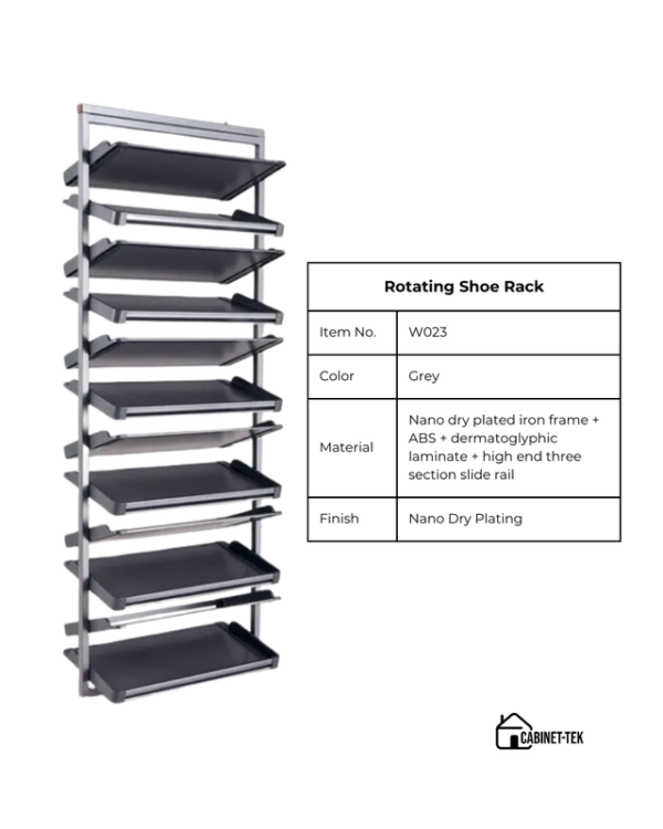 Rotating Shoe Rack - Image 5