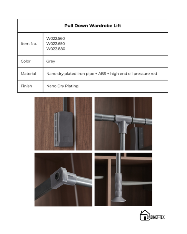 Liftable Clothes Holder - Image 3