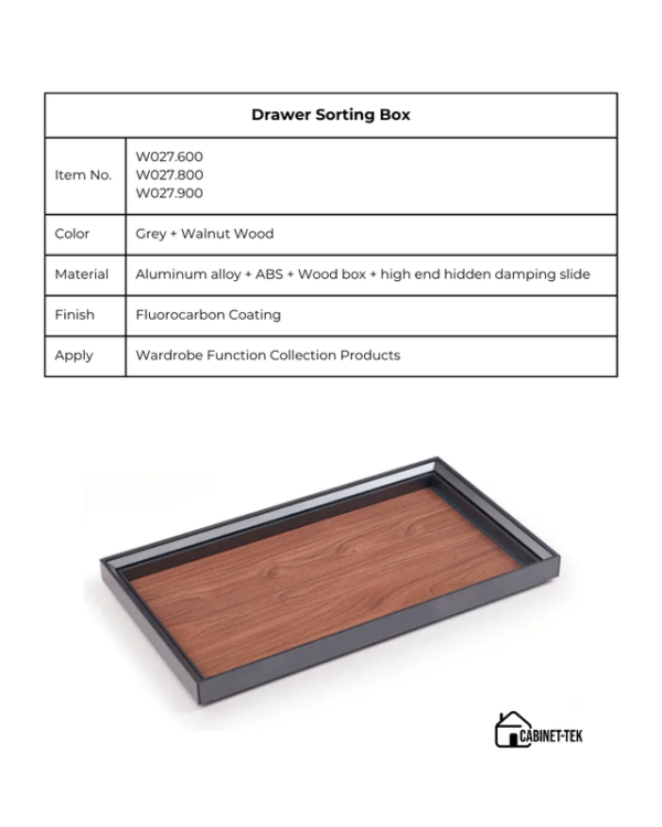 Wooden Drawer Box - Image 3