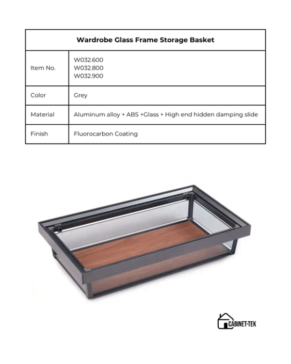Glass Basket Drawer - Image 5