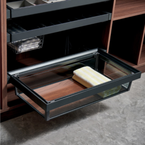 Glass Basket Drawer